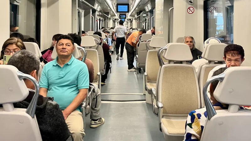 Interior Tren al AIFA